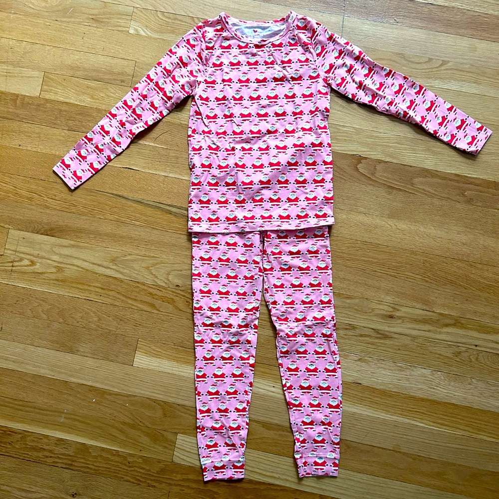Pink Chicken - Santa Holiday Pajamas - New without tags!  Perfect Condition